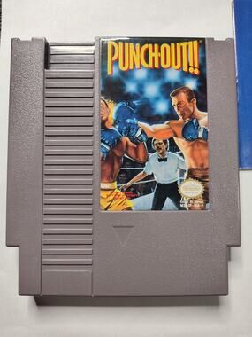 PUNCHOUT - NES Nintendo Original Classic Authentic PUNCH-OUT!! w/ manual, sleeve
